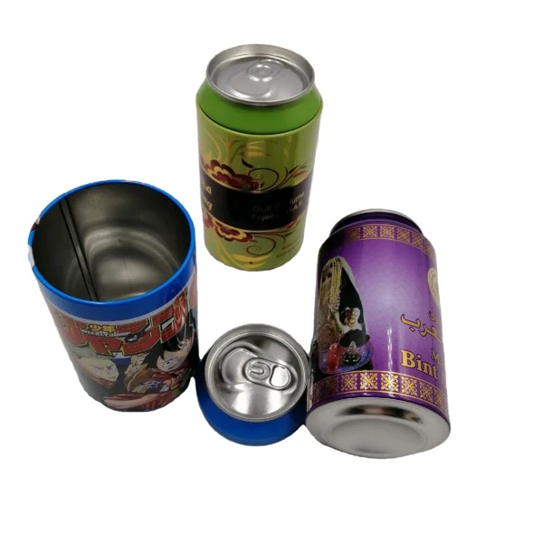Food Grade Tin Can – Easy Open Lid, Empty