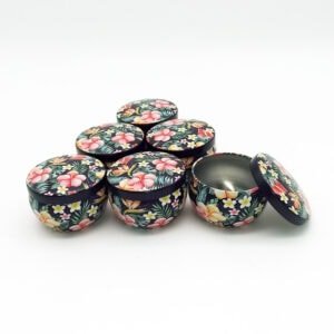 Yrsm metal-2oz Candle Tins