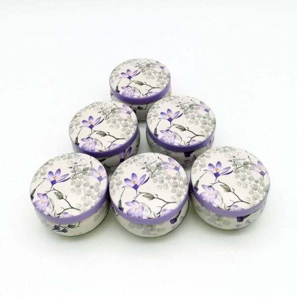 Yrsm metal-2oz Candle Tins