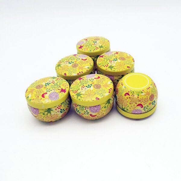 Yrsm metal-2oz Candle Tins