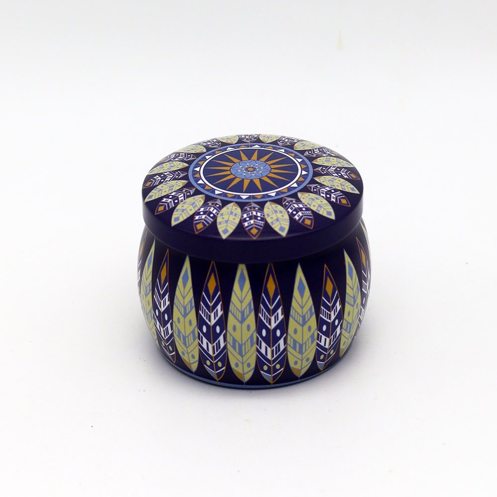 Yrsm metal-4oz Candle Tins