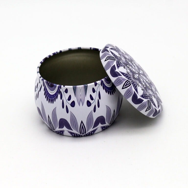Yrsm metal-4oz Candle Tins