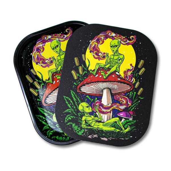 Yrsm metal-Tin Tray With Magnetic Lid