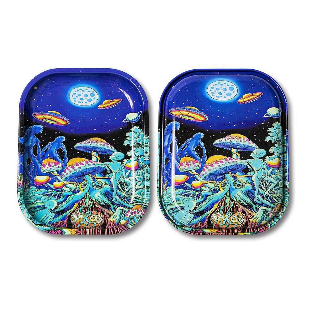 Yrsm metal-Tin Tray With Magnetic Lid