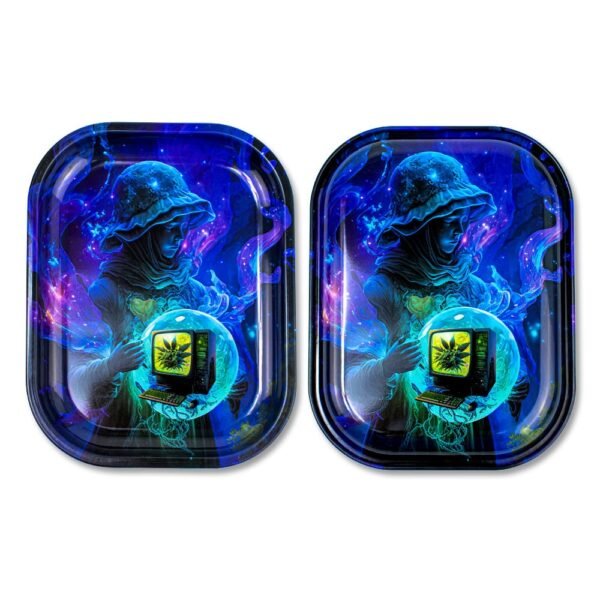 Yrsm metal-Tin Tray With Magnetic Lid